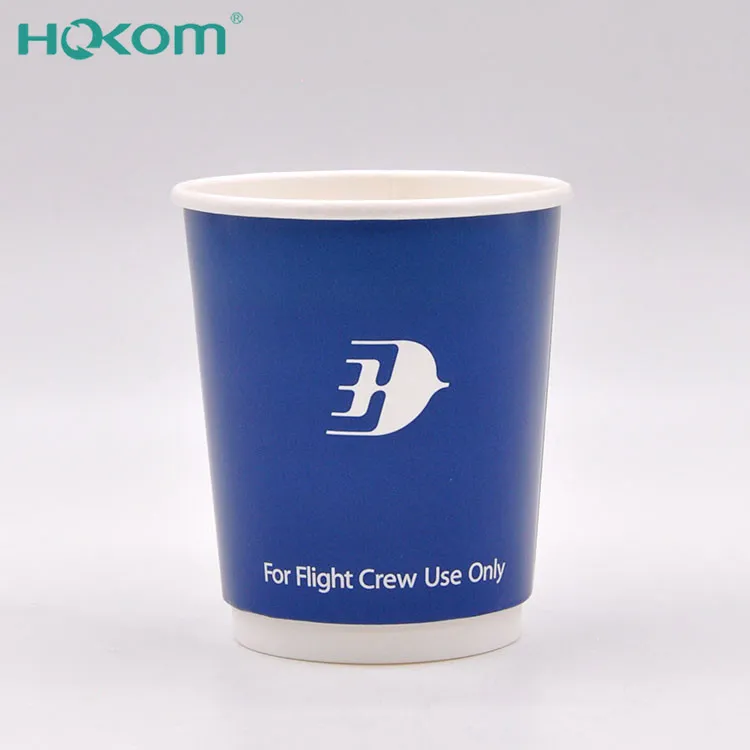 Dubbelisolerad engångsmjölkte kopp kaffekopp med takeaway-förpackningar för fester